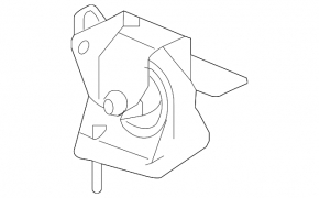 Engine mount left lower Acura TLX 15- 3.5