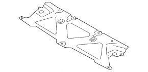 TV cover BMW 5 G30 17-23 metal