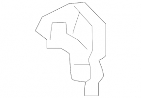 Front right wing bracket Toyota Prius 50 16-22