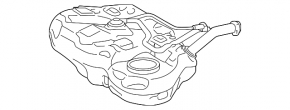 Toyota Prius 30 10-15 Fuel Tank
