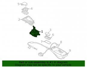 Gearbox shifter Audi Q5 80A 18-