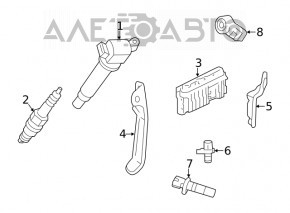 Lexus TX550h 24-26 Crankshaft Position Sensor