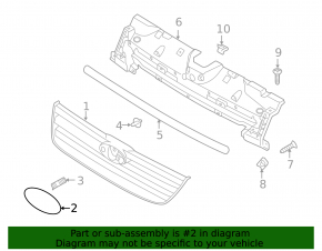 Ford Transit Connect MK2 13-25 Grille Emblem