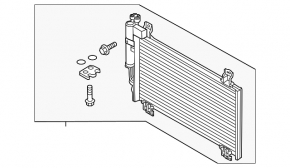 Mazda CX-3 16-21 2.0 air conditioner condenser