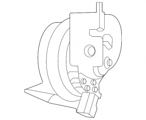 Signal low right Ford Mustang Mach-E 21-23 with bracket