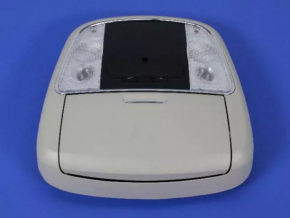 Front light Dodge Durango 14-20 without sunroof, gray, scratch