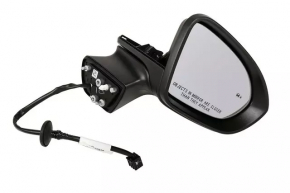 Side mirror right assembly Chevrolet Cruze 16- BSM, heated