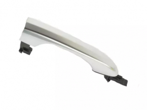 Door handle outer rear left Fiat 500X 16- chrome