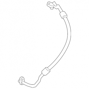 Air conditioner tube condenser-compressor Subaru XV Crosstrek 20-23 manual