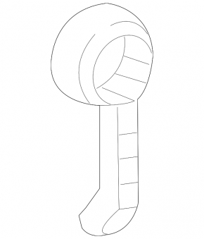 Hyundai Sonata 20-22 interior hood lock handle