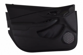 Door trim card front left Chevrolet Volt 16- black cloth