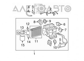 Evaporator Lexus GS300 GS350 GS430 06-11