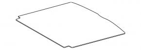 Black trunk mat for Mercedes H247 GLA 20-26