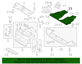 Engine protection Ford Fusion mk5 13-20