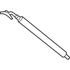 Left tailgate shock absorber Ford Edge 19- electric