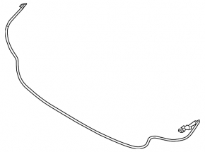 Left headlight washer nozzle for Land Rover Range Rover 18-21 rest.