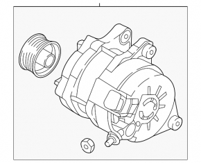 Mazda 6 18-21 Generator