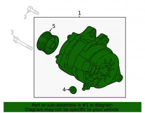 Mazda 6 18-21 Generator