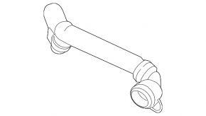 Upper cooling hose BMW X1 F48 20-22 B46