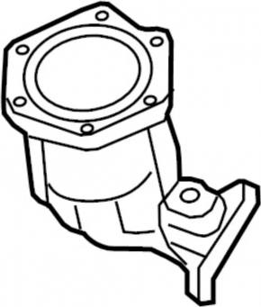 Front catalytic converter Nissan Pathfinder 13-20