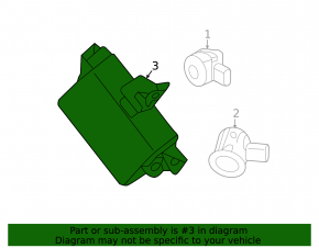 Park Assist Module Nissan Maxima A36 16-18