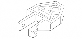 Engine mount rear left Volvo XC40 19-25