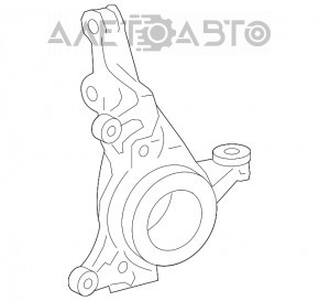 Front right axle Lexus RX350 RX450h 16-22