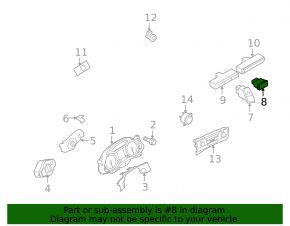 VALET button Audi A4 B8 13-16
