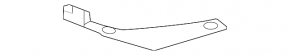 Front bumper mount, right lower, Lexus LX 22-26 F Sport