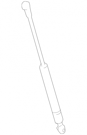 Hood shock absorber left Toyota Avalon 05-12