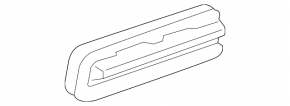 Rear ventilation shield Mini Cooper F56 3d 14-