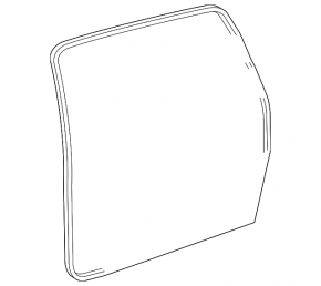 Rubber seal for the trunk door Lexus GX470 03-09