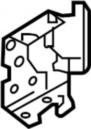 Bracket of the side member bump stop front left Infiniti QX30 17-