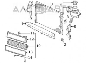 Ambient Air Temperature Sensor VW Jetta 11-18 USA