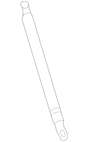 Left tailgate shock absorber for Infiniti QX30 17-19