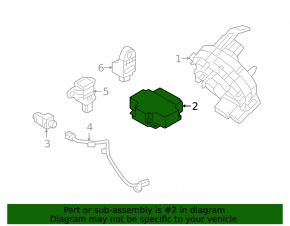 SRS airbag module airbag computer Hyundai Sonata 18-19
