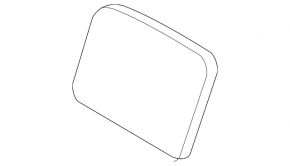 Fuel filler door Nissan Versa 12-19 usa