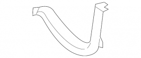 Land Rover Discovery Sport 17-25 right outer rear bumper mount