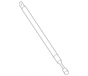 Tailgate shock absorber Land Rover Range Rover Velar 18-25