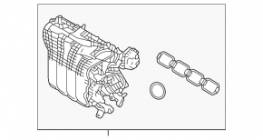 Mitsubishi Outlander 22-25 2.5 intake manifold