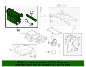 Mitsubishi Outlander 22-25 2.5 intake manifold