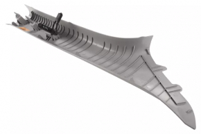 Front pillar trim left Chevrolet Volt 16- gray