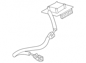 GPS antenna Nissan Ariya 23-25