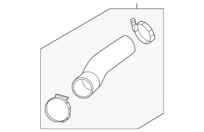Upper first intercooler pipe for Kia Sorento 21-25 HEV, PHEV