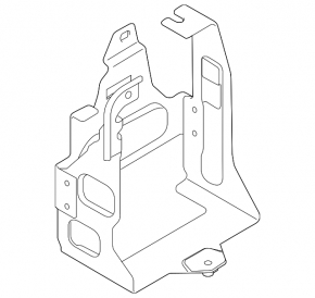 Additional Battery Mounting Case Volvo XC40 19-23