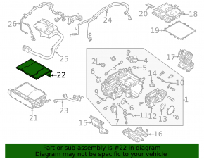 Kia EV6 22-24V On-Board Charger Housing