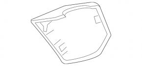 Buick Encore 17-22 right lower mirror cover