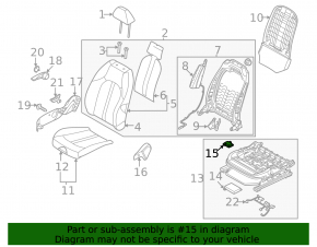 Occupant sensor for Kia K5 21-24