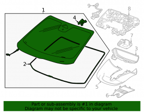 Chevrolet Equinox EV 24-26 windshield