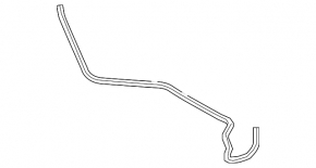 Windscreen wiper pan seal Audi A4 B9 17-25